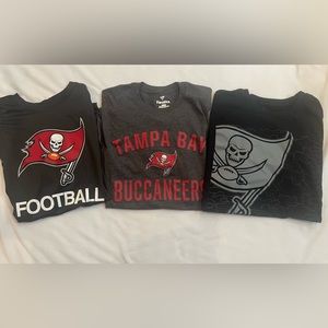 Buccaneers T-shirts - set of 3 - men medium